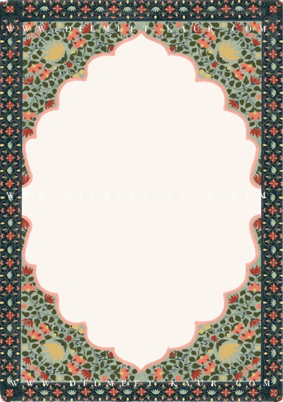Border: Floral Archway