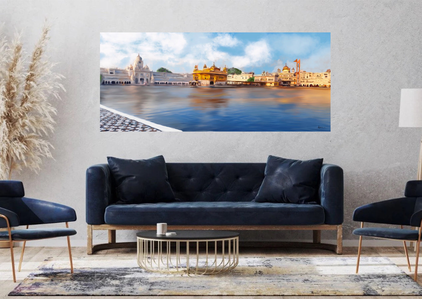 Harmandir Sahib Panoramic Landscape