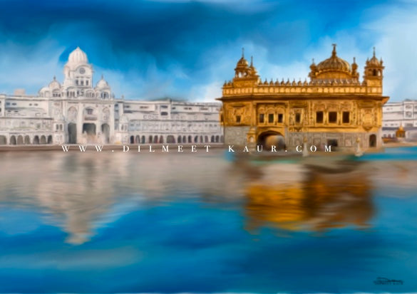 Harmandir sahib landscape