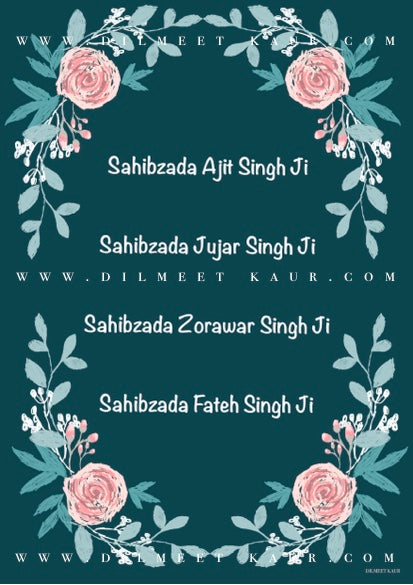 Set of 3 artworks blue