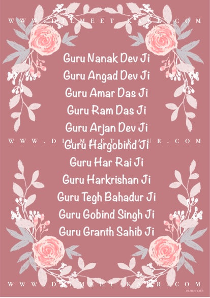 Set of 3 artworks pink